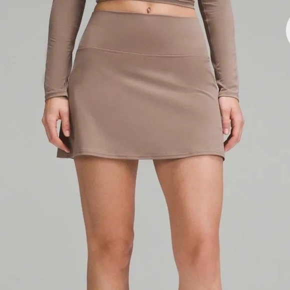 Lululemon SET Align Skort & Nulu Mesh-Back Baby Tee, Sz 2 SET - Picture 9 of 14